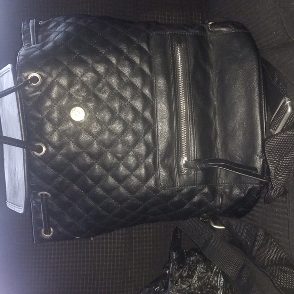 Bay Sky Black Backpack w/ Adjustable Strap - Picture 2 of 7